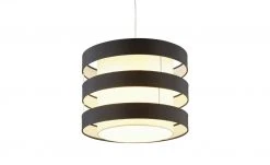 KHG Pendelleuchte, 1-flammig, Schirm schwarz/weiß `klein` -Innenleuchten Verkaufsladen 11686325 2 202107271302