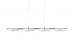 KHG LED-Pendelleuchte, 4-flammig, Nickel-matt -Innenleuchten Verkaufsladen 11686362 2 202202242232