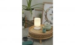 Trio Akku-Aussen-Tischleuchte ,weiß