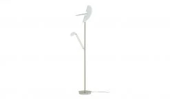 Meisterleuchten LED-Deckenfluter, 3-flammig, Nickel-matt/ chrom | ohne Drahtgeflecht -Innenleuchten Verkaufsladen 11686441 2 202202041236