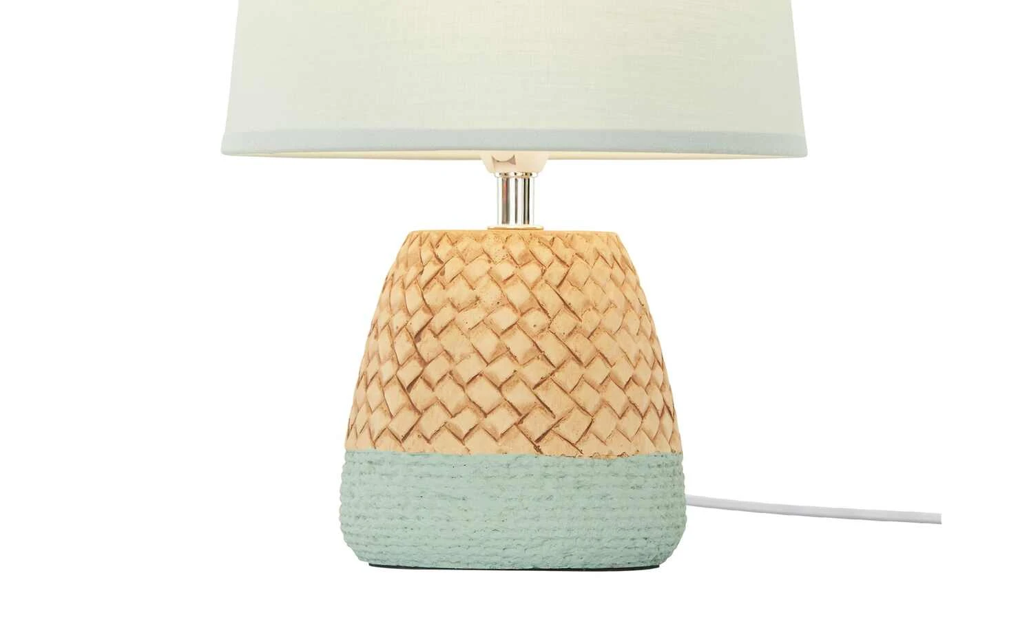 for friends Keramik-Tischleuchte, 1-flammig, türkis mit Seil | Weiß 5 for friends Keramik-Tischleuchte, 1-flammig, türkis mit Seil | Weiß – Bild 5