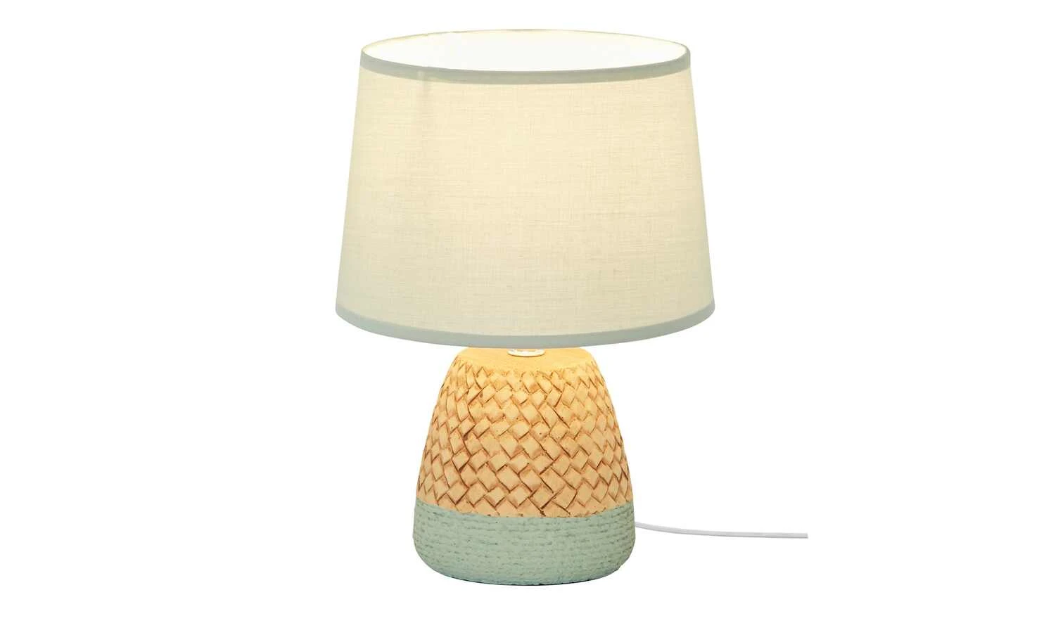 for friends Keramik-Tischleuchte, 1-flammig, türkis mit Seil | Weiß 6 for friends Keramik-Tischleuchte, 1-flammig, türkis mit Seil | Weiß – Bild 6