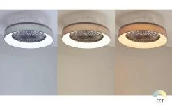 Trio Deckenventilator mit Stoffschirm in grau -Innenleuchten Verkaufsladen 11686498 6 202103242233