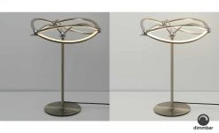 Trio LED-Tischleuchte, Nickel-matt, geschwungen | silberfarben -Innenleuchten Verkaufsladen 11686511 4 202104212234