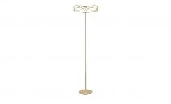 Trio LED-Stehleuchte, messing-matt, geschwungen | messingfarben -Innenleuchten Verkaufsladen 11686514 2 202104212234