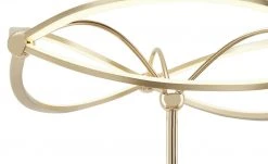 Trio LED-Stehleuchte, messing-matt, geschwungen | messingfarben -Innenleuchten Verkaufsladen 11686514 5 202104301233