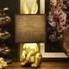 for friends Tischleuchte, 1-flammig, goldfarben `Hase´