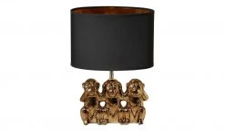 for friends Keramik-Tischleuchte, 1-flammig, goldfarbig `3 Affen` -Innenleuchten Verkaufsladen 11686535 6 202201111238