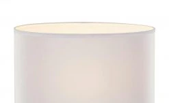 HOME STORY Tischleuchte, 1-flammig, goldfarben/ Schirm weiß -Innenleuchten Verkaufsladen 11686540 4 202203142232