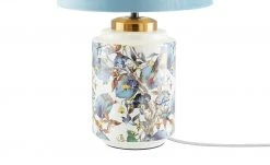 KHG Keramik-Tischleuchte, 1-flammig, blau ´Vögel´ -Innenleuchten Verkaufsladen 11686543 4 202111292234