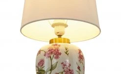 KHG Keramik-Tischleuchte, 1-flammig, `Kirschblüten` -Innenleuchten Verkaufsladen 11686549 4 202202221234