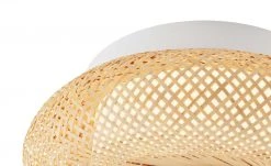 HOME STORY LED-Deckenleuchte, Rattan / weiß 9 HOME STORY LED-Deckenleuchte, Rattan / weiß -Innenleuchten Verkaufsladen 11686553 4 202202072233