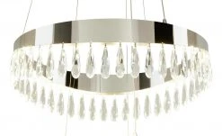 KHG LED-Kristall-Pendelleuchte, chrom -Innenleuchten Verkaufsladen 11686554 3 202202222232