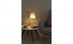 for friends Tischleuchte, 1-flammig, Bambusgestell