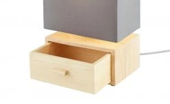 for friends Tischleuchte, 1-flammig, Holz/ Stoffschirm grau 17 for friends Tischleuchte, 1-flammig, Holz/ Stoffschirm grau -Innenleuchten Verkaufsladen 11686561 8 202111301239