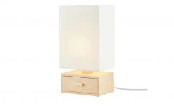 for friends Tischleuchte, 1-flammig, Holz/ Stoffschirm weiß -Innenleuchten Verkaufsladen 11686562 8 202111301239