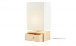 for friends Tischleuchte, 1-flammig, Holz/ Stoffschirm weiß -Innenleuchten Verkaufsladen 11686562 9 202111301239
