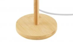 HOME STORY Bambus-Tischleuchte, 1-flammig mit weißer Kugel -Innenleuchten Verkaufsladen 11686563 3 202111301239