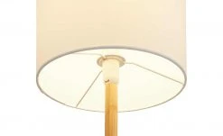 HOME STORY Tischleuchte, 1-flammig, weiß mit Bambus 9 HOME STORY Tischleuchte, 1-flammig, weiß mit Bambus -Innenleuchten Verkaufsladen 11686566 3 202202222232