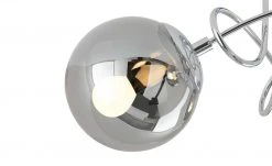 KHG Deckenleuchte, 3-flammig, chrom / Rauchglas -Innenleuchten Verkaufsladen 11686571 2 202202181235