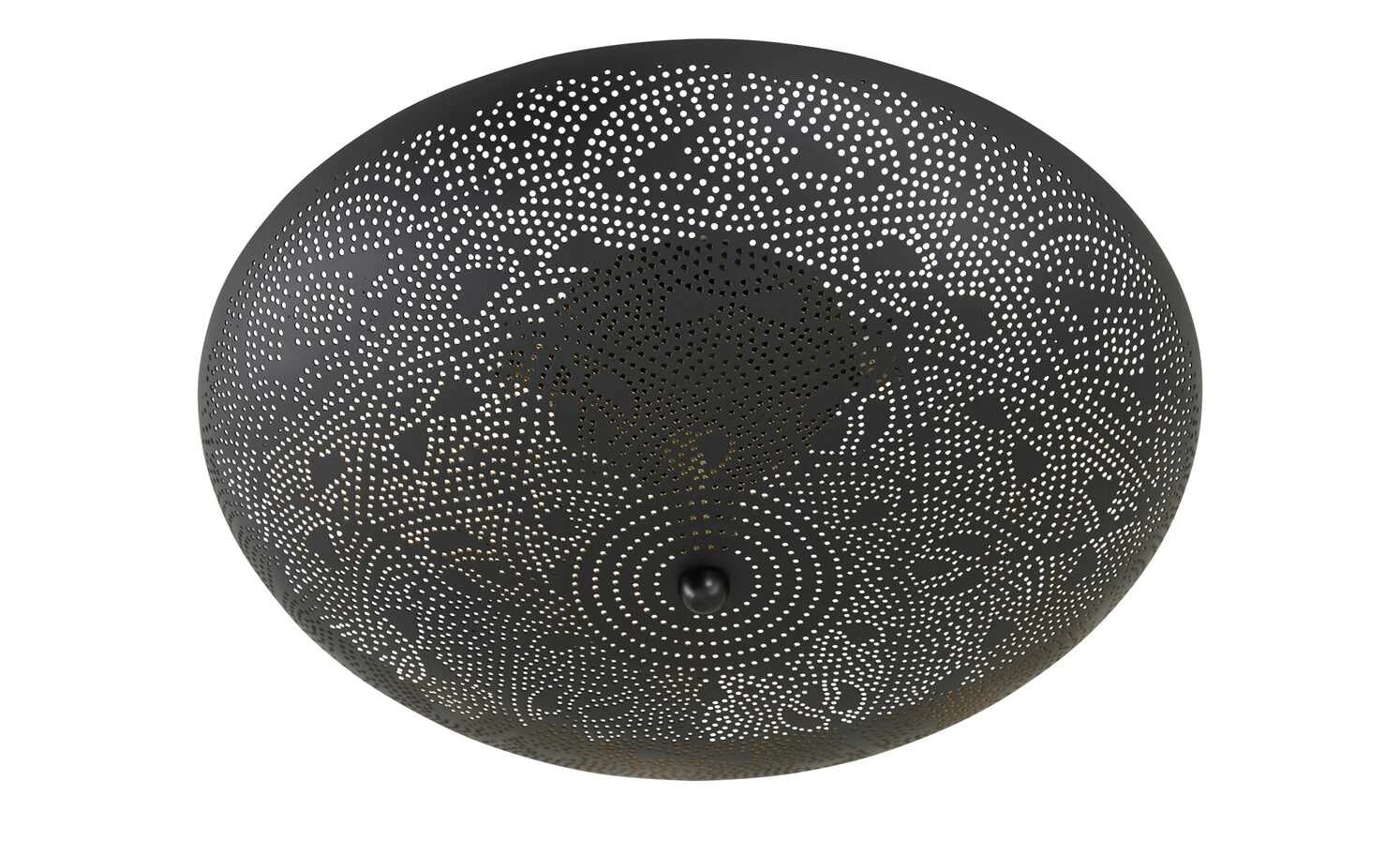 KHG Deckenleuchte, 3-flammig, Metallschale schwarz 2 KHG Deckenleuchte, 3-flammig, Metallschale schwarz – Bild 2