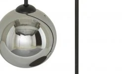 KHG LED-Tischeuchte, 1-flammig, schwarz/ Rauchglas -Innenleuchten Verkaufsladen 11686578 3 202202222232