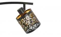KHG Deckenstrahler, 3-flammig, schwarz/gold mit Stanzung 11 KHG Deckenstrahler, 3-flammig, schwarz/gold mit Stanzung -Innenleuchten Verkaufsladen 11686603 3 202202081235