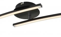 KHG LED-Deckenleuchte, 2-flammig, schwarz -Innenleuchten Verkaufsladen 11686627 1 202203081235