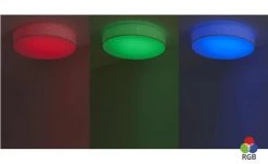 KHG Smart-Home Deckenleuchte, Stoffschirm weiß mit Stanzung -Innenleuchten Verkaufsladen 11686628 3 202205161235