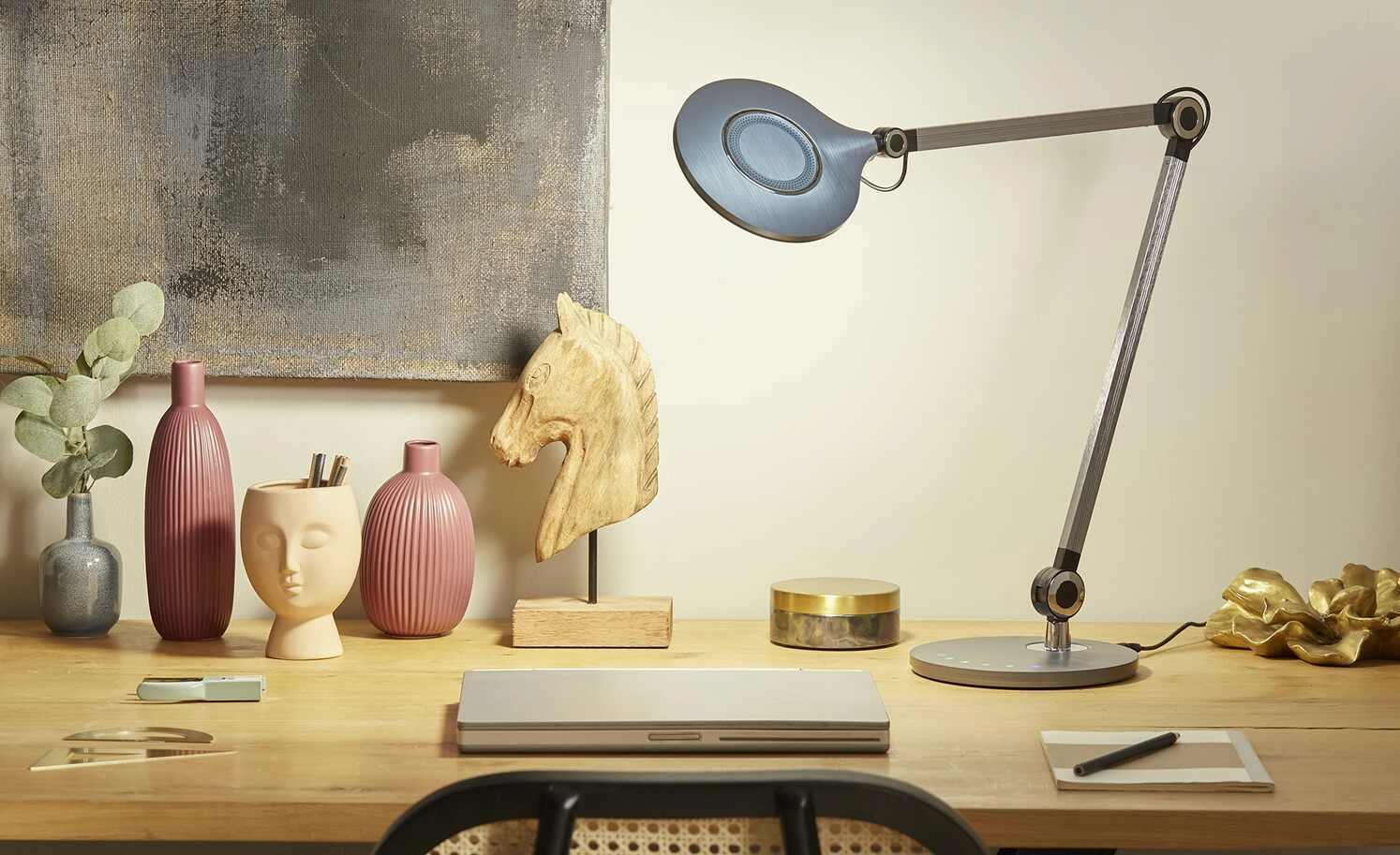 Meisterleuchten LED-Schreibtischleuchte, 1-flammig, schwarz 2 Meisterleuchten LED-Schreibtischleuchte, 1-flammig, schwarz – Bild 2