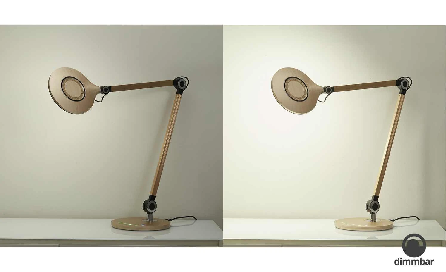 Meisterleuchten LED-Schreibtischleuchte, 1-flammig, Rosegoldfarben 1 Meisterleuchten LED-Schreibtischleuchte, 1-flammig, Rosegoldfarben