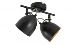 KHG Deckenstrahler, 2-flammig, schwarz innen goldfarben 10 KHG Deckenstrahler, 2-flammig, schwarz innen goldfarben -Innenleuchten Verkaufsladen 11686645 1 202202222232