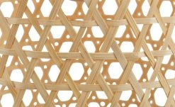 HOME STORY Pendelleuchte, 1-flammig, Bambus-Rattan geflochten natur | 144,5|cm -Innenleuchten Verkaufsladen 11686656 3 202205022313