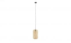 HOME STORY Pendelleuchte, 1-flammig, Bambus-Rattan geflochten natur | 144,5|cm -Innenleuchten Verkaufsladen 11686656 5 202205022313