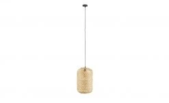 HOME STORY Pendelleuchte, 1-flammig, Rattan-geflecht, natur ´groß` | 169|cm -Innenleuchten Verkaufsladen 11686657 2 202205022313