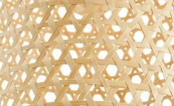 HOME STORY Pendelleuchte, 1-flammig, Rattan-geflecht, natur ´groß` | 169|cm -Innenleuchten Verkaufsladen 11686657 7 202205022313