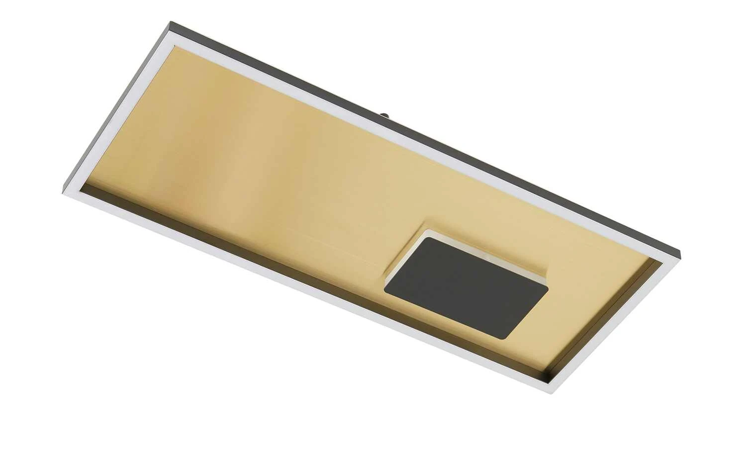 HOME STORY LED-Deckenleuchte, schwarz/goldfarben rechteckig 6 HOME STORY LED-Deckenleuchte, schwarz/goldfarben rechteckig – Bild 6