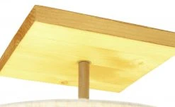 Trio Deckenleuchte, 1-flammig, Nickel-antik/ Holz -Innenleuchten Verkaufsladen 11686688 3 202104221233