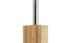 HOME STORY Stehleuchte, 1-flammig, Bambus / Stoffschirm -Innenleuchten Verkaufsladen 11686705 5 202202071235