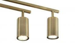 Trio Deckenstrahler, 5-flammig, altmessing | 77,4|cm -Innenleuchten Verkaufsladen 11686715 1 202109021233