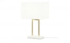 KHG Tischleuchte, 1-flammig, messing/Mamor-Fuß -Innenleuchten Verkaufsladen 11686784 2 202201122234