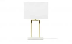 KHG Tischleuchte, 1-flammig, messing/Mamor-Fuß -Innenleuchten Verkaufsladen 11686784 3 202201122234