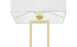 KHG Tischleuchte, 1-flammig, messing/Mamor-Fuß -Innenleuchten Verkaufsladen 11686784 7 202201122234