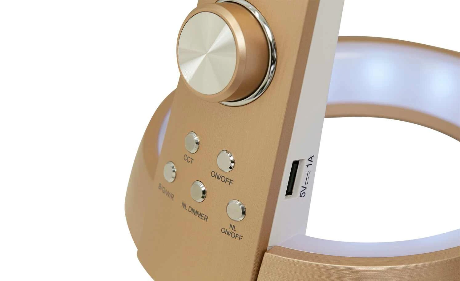 Meisterleuchten LED-Tischleuchte, 1-flammig, weiß/rose´ 7 Meisterleuchten LED-Tischleuchte, 1-flammig, weiß/rose´ – Bild 7