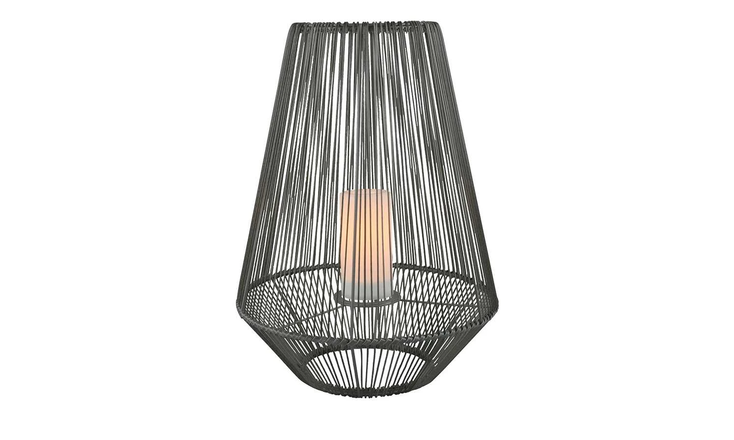 Trio Solar-Außen-Tischleuchte, grau ´groß´ 4 Trio Solar-Außen-Tischleuchte, grau ´groß´ – Bild 4