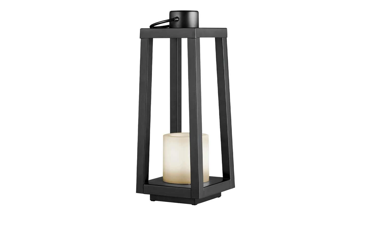 Trio Solar-Aussen-Laterne schwarz 2 Trio Solar-Aussen-Laterne schwarz – Bild 2