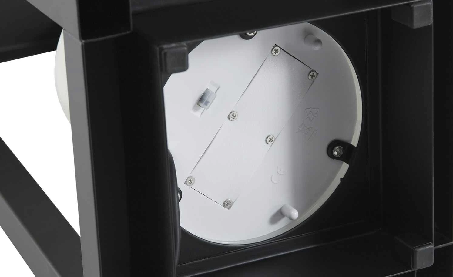 Trio Solar-Aussen-Laterne schwarz 4 Trio Solar-Aussen-Laterne schwarz – Bild 4