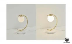 Collection by citamaass LED-Tischleuchte, 1-flammig, messing-matt