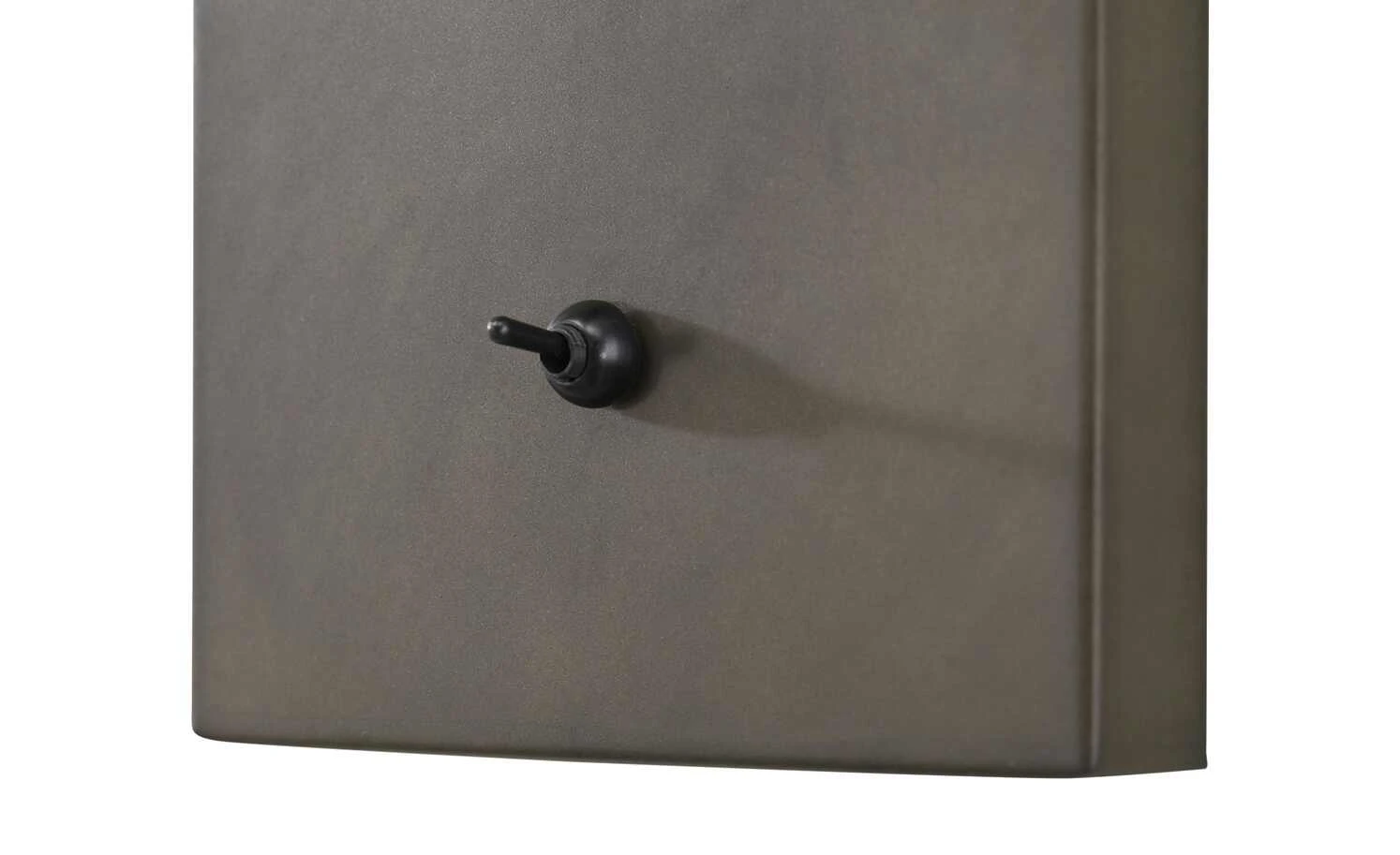 Wandleuchte, 1-flammig, schwarz/holz 4 Wandleuchte, 1-flammig, schwarz/holz – Bild 4