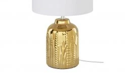 KHG Tischeuchte, 1-flammig, goldfarben mit Stoffschirm -Innenleuchten Verkaufsladen 11686864 4 202205041236